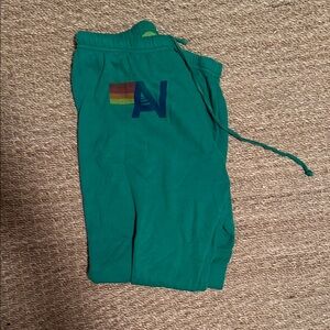 Aviator Nation Green Logo sweatpants